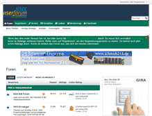 Tablet Screenshot of knx-user-forum.de